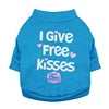 GorisPet Cute Summer Breathable Cotton Dog T-Shirts Lovely Pink Funny Words Print Spring Autumn Available XS XL Sizes