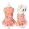 Cute Animal Printing Cotton Pet Coats Leisure Style for Small Dogs Autumn Spring Summer Sizes XXL XL