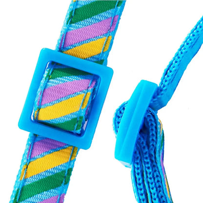 Hot Selling Reflective Diagonal Pattern Printed Pet Nylon Collar Soft Adjustable Small Bell Buckle Closure for Dogs & Cats