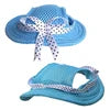 Breathable Mesh Eco-Friendly GorisPet Pet Bucket Hat with Chin Strap Adjustable Sun Protection for Small Medium Dogs Cats