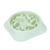 Eco-Friendly Lightweight Anti-Slip Bottom Dog Food Bowl Chew Proof Slow Feeder in 7 Colors PP Material Indoor Use for Pets