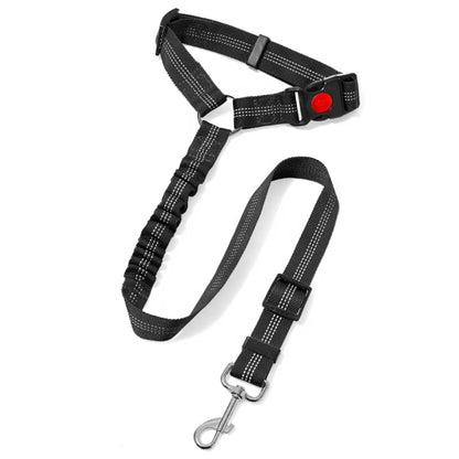 High Quality Elastic Nylon Reflective Stripe Dog Leash Polyester Material Car Seat Belt Pattern for Motorbikes Cars Cart Use