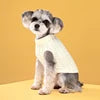 High Quality Handmade Luxury GorisPet Eco-Friendly Pet Dog Outing Sweater Solid Color Classic Shirt Style Fall Winter Use Coated