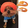 Breathable Mesh Eco-Friendly GorisPet Pet Bucket Hat with Chin Strap Adjustable Sun Protection for Small Medium Dogs Cats