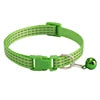 Adjustable Modern Airtag Pet Cat Collar Durable Nylon Belt Reflective Stripe Small Bell Solid Pattern Economically Priced for