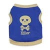 Wholesale Cool Killer Summer Pet Dog Clothes Shirt Modern XL and XS Cotton Coat with Print Pattern for Spring Season