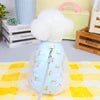 Cute Peach Printing Yorkie Chihuahua Dog Polyester Vests with Harness Ring for Summer Spring Classic Design Wholesale