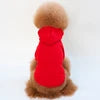 High Quality Eco-Friendly Fleece Cotton Dog Hoodie Classic Cute Pocket Solid Plain for Winter Spring Halloween Available Small