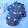 Super Cute Polyester Pet Apparel Fleece Lined Sweatshirt Dino Strawberry Bear Patterns Warm Dog Cat Clothing for Winter Spring
