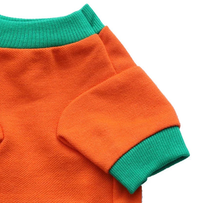Wholesale Best Price Pumpkin Head Pet Sweatershirt Print Design Summer Winter Halloween Style Apparel for Dogs and Cats