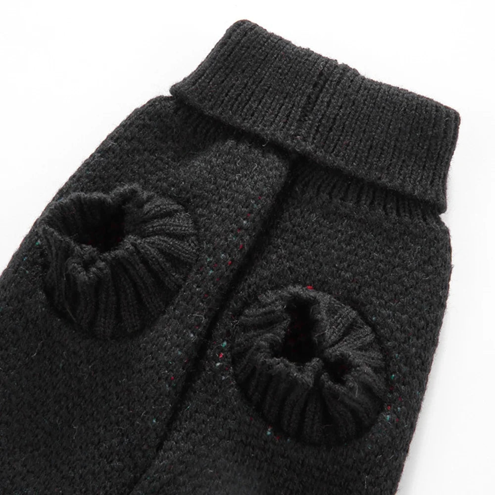 Christmas Eve Cool Skull Dog Warm Knitted Sweater Modern Cute Pet Clothes Puppy Dogs Polyester Winter XL XXL Sizes Halloween