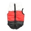 Warm Polyester Padded Leisure Mediterranean Design Dog Harness Vest Pet Winter Coat with Geometric Pattern