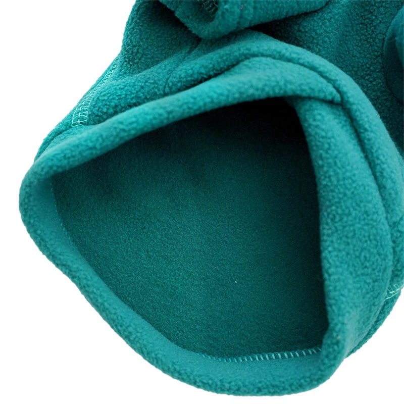 Wholesale 10 Colors Leisure Fashionable Comfortable Polyester Pet Fleece Jacket Sweater Cute Cat Clothes Harness Ring Big Dogs