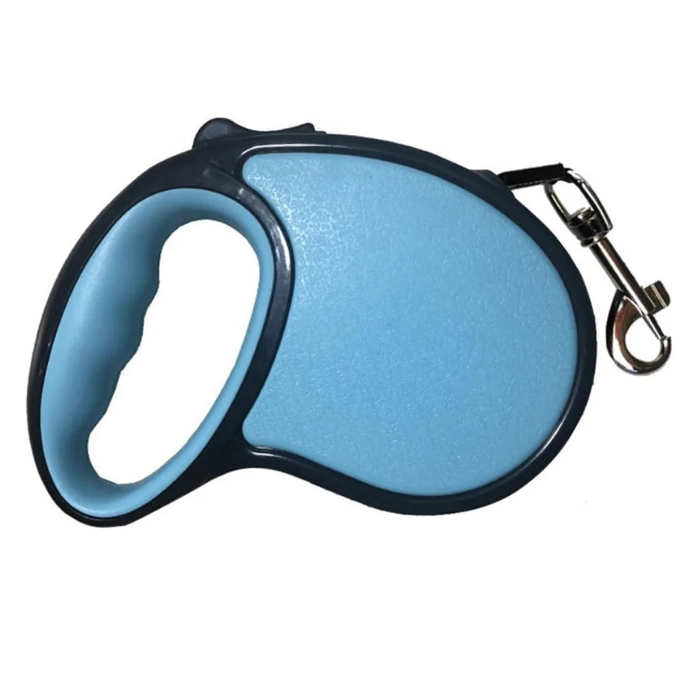 Nylon Retractable Dog Slip Lead Durable Fashion Solid Candy Color with Ribbons for Small Dogs Hands-Free