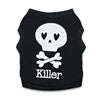 Wholesale Cool Killer Summer Pet Dog Clothes Shirt Modern XL and XS Cotton Coat with Print Pattern for Spring Season