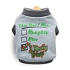 Wolf Print Sublimation Dog Hoodie Fleece Pet Shirt Large Blank Puppies Coated Spring Summer Autumn Leisure YOU HAD ME WOOF