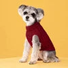 High Quality Handmade Luxury GorisPet Eco-Friendly Pet Dog Outing Sweater Solid Color Classic Shirt Style Fall Winter Use Coated