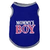 MOOMY'S BOY Custom Printing Pet Clothes Sport Style Cotton Dog Vest for Spring X Sizes Available Sublimation Summer Fall Apparel