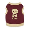 Wholesale Cool Killer Summer Pet Dog Clothes Shirt Modern XL and XS Cotton Coat with Print Pattern for Spring Season