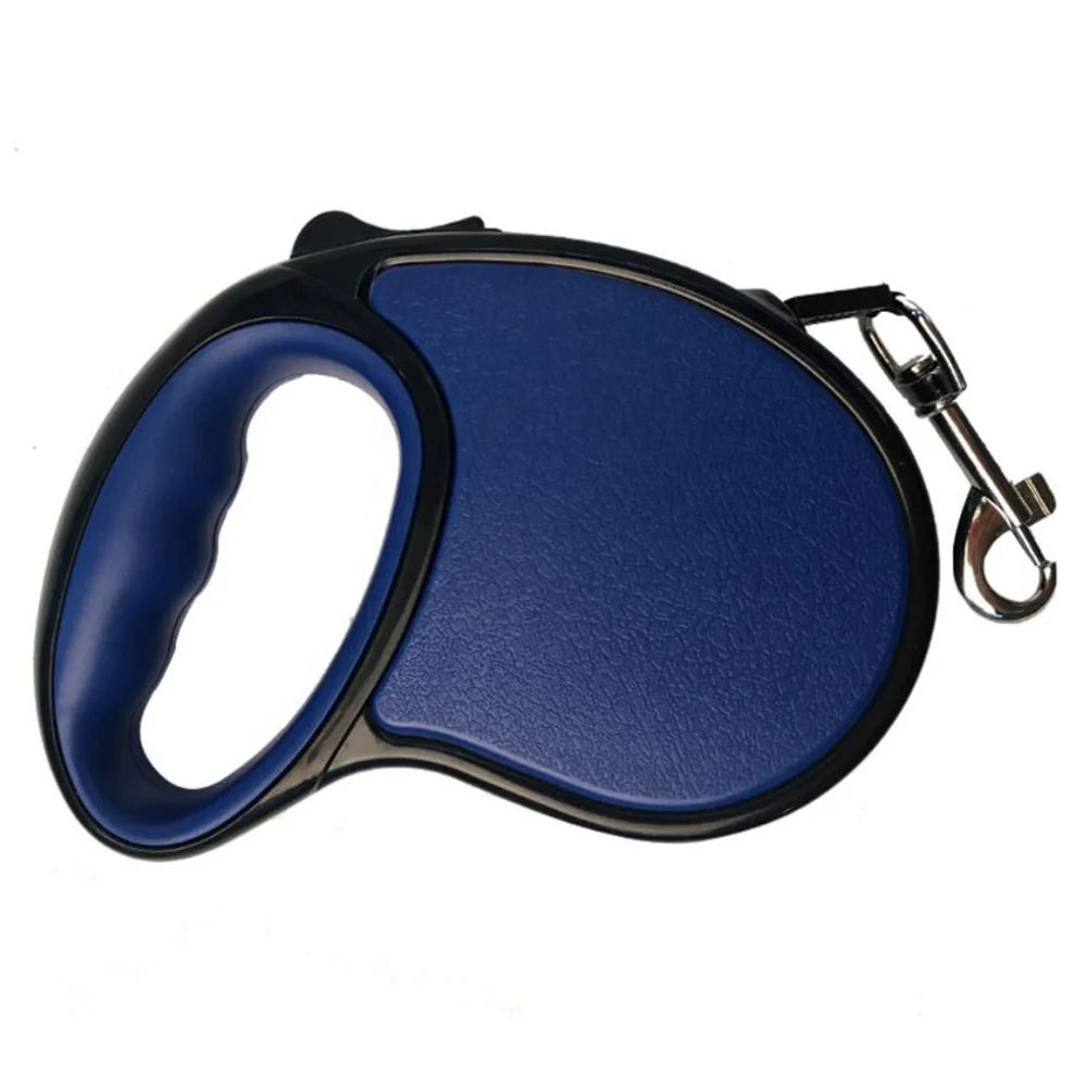 Nylon Retractable Dog Slip Lead Durable Fashion Solid Candy Color with Ribbons for Small Dogs Hands-Free