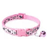 High Quality Nylon Neck Collar with Cute Print and Bell for Small Dogs Fashionable Pet Leash for Summer Spring Winter