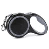 Super Durable 3M/5M/8M Retractable Dog Collar Leash Hands-Free Nylon Plastic Leather Ribbon Decoration for Small Pets-Cats Dogs