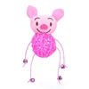 High Quality Lion Giraffe Stripe Squeaky Plush Dog Toys Eco-Friendly Cartoon Style Made of Cotton and Plastic