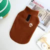 Customizable Logo Luxury Leisure Pet Jacket Polyester Fleece Fabric XS for Winter Spring Customizable Logo Dog Coats Cats Dogs