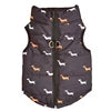 Plaid Pattern Polyester Cotton Padded GorisPet Winter Pet Coat for Small Dogs-Cold Weather Protection Sport Modern