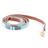 British Western Plaid Pet Dog Leash Classic Tartan Pattern PU-lined Durable Comfortable Walking Lead for Small Medium Dogs Cats