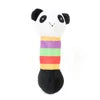 High Quality Lion Giraffe Stripe Squeaky Plush Dog Toys Eco-Friendly Cartoon Style Made of Cotton and Plastic