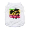 Modern Breathable Summer Polyester Pet Shirt Eco-Friendly Sustainable Factory Price Hawaii Printing Cheap Blank Dog Clothes for