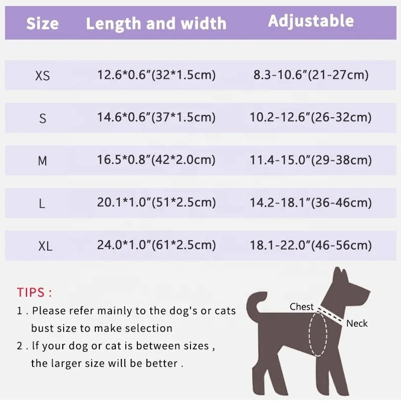 GorisPet Luxury Dog Collar Custom Engraving Double D-Rings Hanging Accessories Space Cotton Lining PU Material Plaid Pattern
