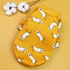 Super Cute Polyester Pet Apparel Fleece Lined Sweatshirt Dino Strawberry Bear Patterns Warm Dog Cat Clothing for Winter Spring