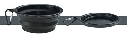 Eco Friendly Silicone Solid Modern Portable Waterproof Dog Collapsible Travel Bowls 11 Colors Available