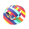 Breathable Mesh Eco-Friendly GorisPet Pet Bucket Hat with Chin Strap Adjustable Sun Protection for Small Medium Dogs Cats