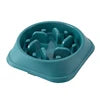 Eco-Friendly Lightweight Anti-Slip Bottom Dog Food Bowl Chew Proof Slow Feeder in 7 Colors PP Material Indoor Use for Pets