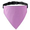100% Cotton High Quality Dog Bandanas Collar Pure Solid Color Customizable Logo Low MOQ Sweet All Summer Winter Spring Fall