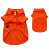 Soft Cotton Classic Solid Plain Dog Polo Shirt Coat for Pets Candy Colors Summer/Spring Seasons XS/XXL Sizes