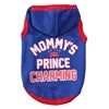 MOMMY'S PRINCE CHARMING Basketball Sports Style Print Pet Dog Hoodie Cotton Clothes Small Dogs Autumn Winter Spring