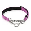 Reflective Modern Luxury Nylon+Metal Dog Collar P-Chain Anti-Burst Shockproof Adjustable Safety Chain Durable Outdoor Use