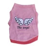 Small XL Size Polyester Dog Raincoat Cute Cartoon Angel Wings Simply Modern Classic Apparel for Pets for Winter Summer Spring