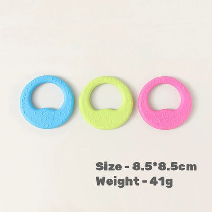 Hot Sale Eco-Friendly TPR Dog Chew Toys Set-Durable Teeth Cleaning Cartoon Molar Teething Rings Bone Star Shapes Puppies Daily