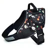 Classic Pattern Tactical Chest Harness for Big Dogs with Reflective Stripe Pattern D Ring Pocket Included Made of Durable Nylon