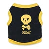 Wholesale Cool Killer Summer Pet Dog Clothes Shirt Modern XL and XS Cotton Coat with Print Pattern for Spring Season