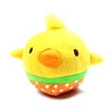 Cute Small Animal Eco-Friendly Plush Dog Toy Rabbit Penguin Chick Bear Ball Shaped Squeaky Toy Bulk