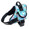 Classic Pattern Tactical Chest Harness for Big Dogs with Reflective Stripe Pattern D Ring Pocket Included Made of Durable Nylon