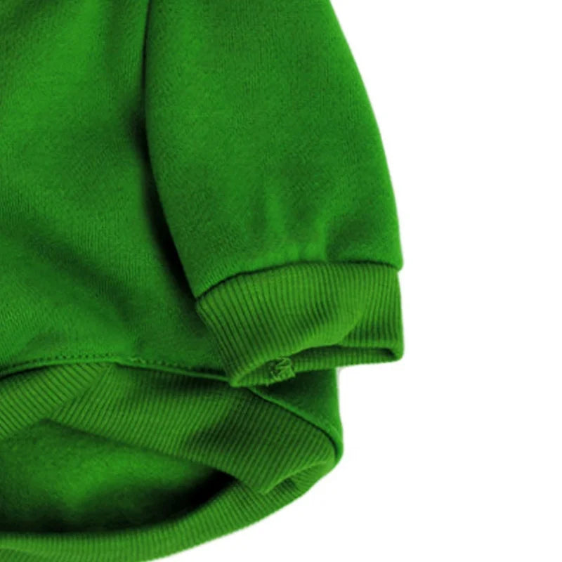 Pet Hoodie for Dogs-'I Love My Mom' Printed Fleece Sweatshirt XS Size Winter Warmth Small Breeds Teddy Poodle 11 Colors