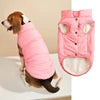 GorisPet Winter Dog Jacket for Small/Medium Dogs Solid Leisure Style Fleece Lined Waterproof Quilted Coat 11 Colors