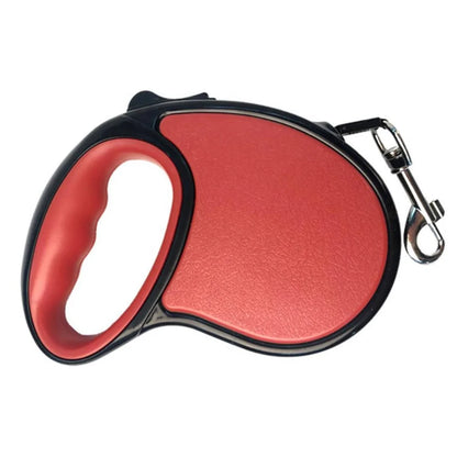 Nylon Retractable Dog Slip Lead Durable Fashion Solid Candy Color with Ribbons for Small Dogs Hands-Free